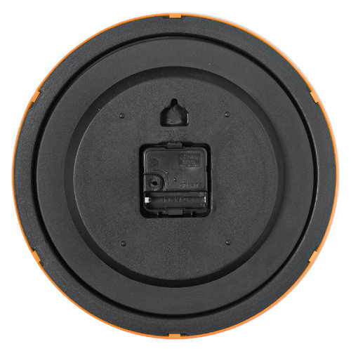 Часы настенные "ПРОМО" разборные ; оранжевый,  D28,5 см; пластик (оранжевый)