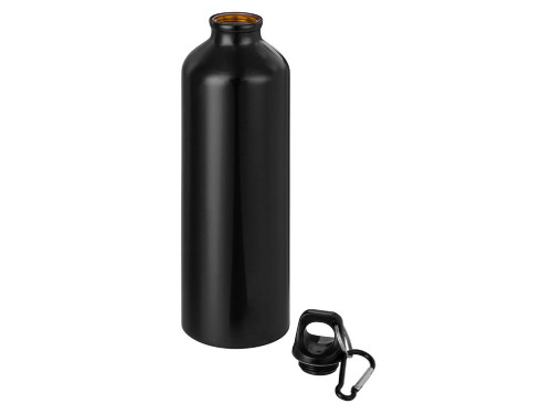 Бутылка Hip M с карабином, 770 мл, черный