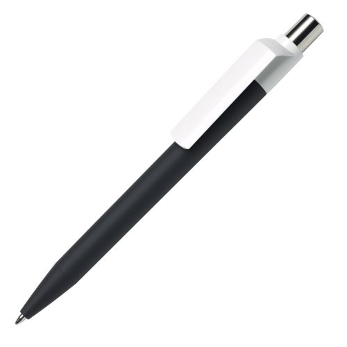 Набор подарочный FINELINE: кружка, блокнот, ручка, коробка, стружка, белый с черным (черный, белый)