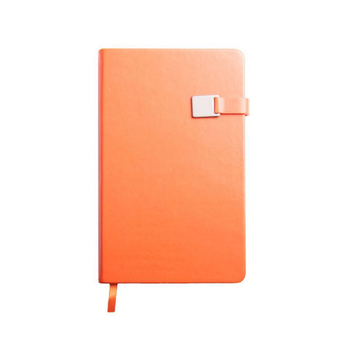 Ежедневник недатированный Spirit , формат А5, в линейку (оранжевый)