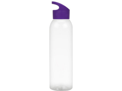 Бутылка для воды Plain 2 630 мл, прозрачный/фиолетовый