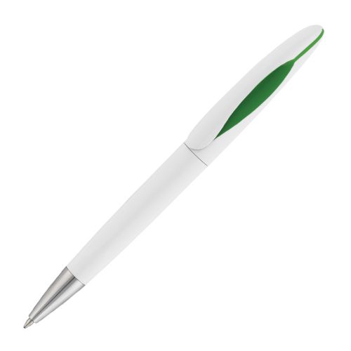 Ручка шариковая "Sophie", белый с зеленым