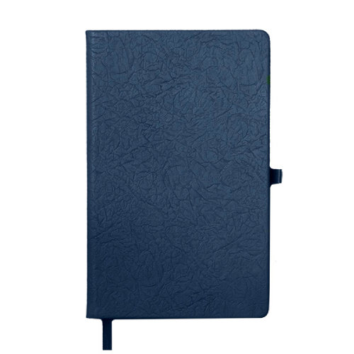 Ежедневник недатированный Starry , формат А5, в клетку (темно-синий)