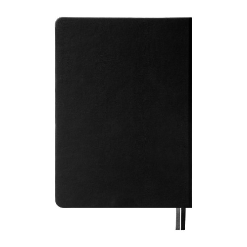 Ежедневник недатированный Softie, формат А5, в клетку (черный)