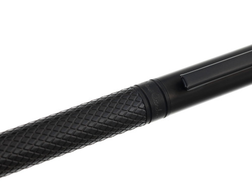 Ручка-роллер Pierre Cardin LOSANGE, цвет - черный. Упаковка B-1