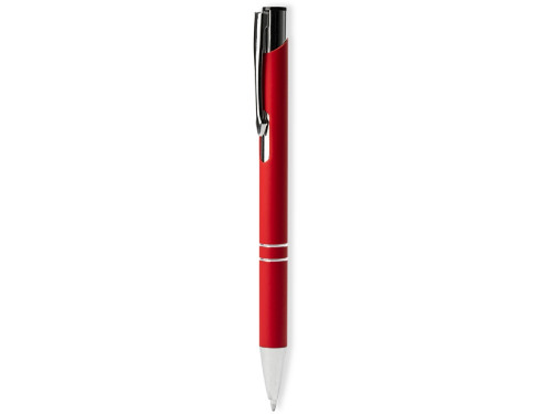 Ручка металлическая шариковая NORFOLK, красный
