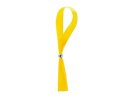 Регулируемый браслет FETE из полиэстера, желтый