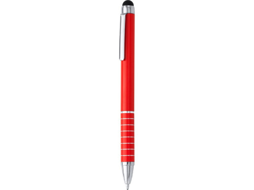 Ручка-стилус металлическая шариковая CANAIMA, красный