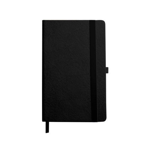 Ежедневник недатированный Starry , А5, черный, кремовый блок (черный)
