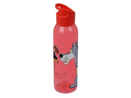 Бутылка для воды Жил-был Пес, красный