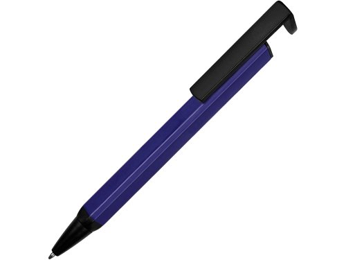 Подарочный набор Jacque с ручкой-подставкой и блокнотом А5, синий