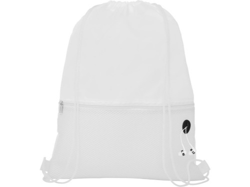 Сетчатый рюкзак со шнурком Oriole, белый