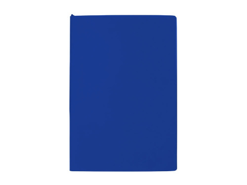 Бизнес-блокнот C1 софт-тач, гибкая обложка, 128 листов, синий