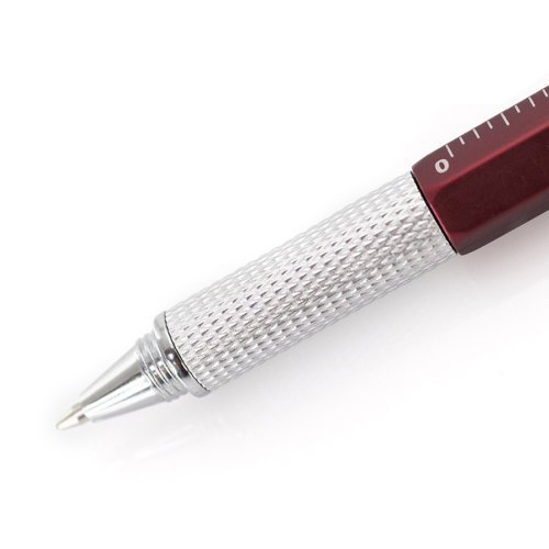 Ручка с мультиинструментом SAURIS, пластик, металл (черный)