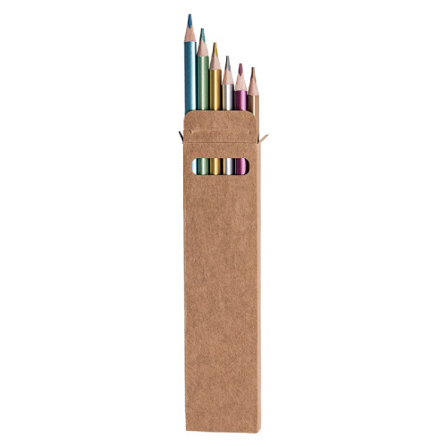 Набор подарочный PAINTER: скетчбук-блокнот, набор цветных карандашей, коробка; желтый (желтый)