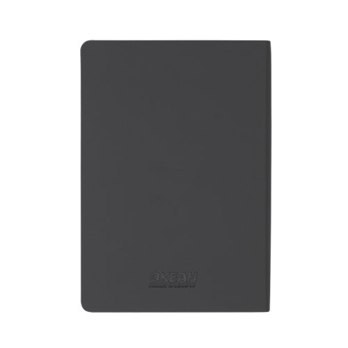 Ежедневник недатированный "Болонья", гибкая обложка с тиснением, покрытие soft touch, формат А5, черный