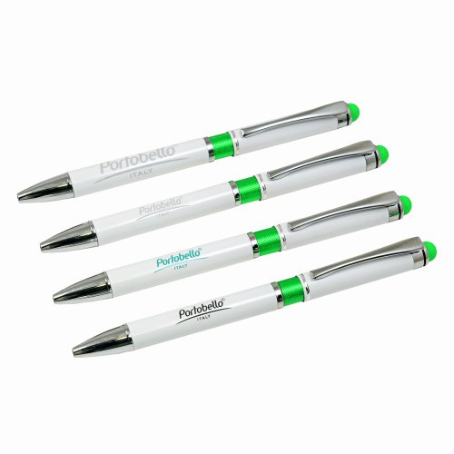 Шариковая ручка Arctic, белая/зеленая