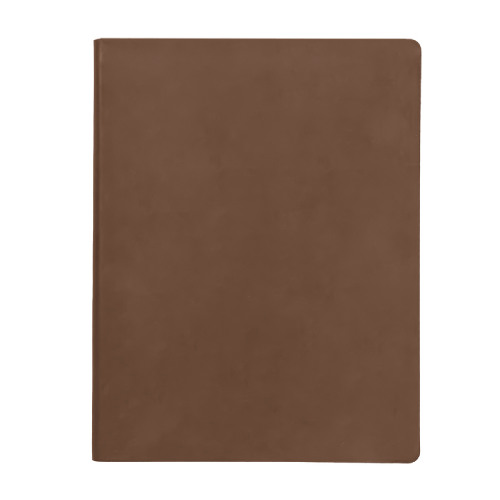 Бизнес-блокнот BIGGY, формат B5,  в клетку (коричневый)