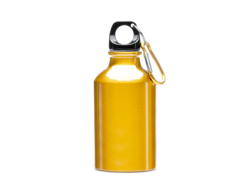 Алюминиевая бутылка с карабином YACA, желтый