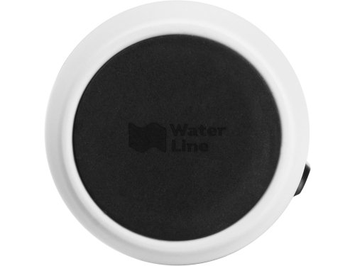 Вакуумная термокружка с кнопкой Streamline, Waterline, soft-touch, белый (P)