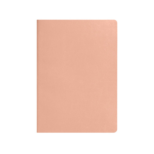 Ежедневник недатированный Tony, А5, светло-розовый, кремовый блок в линейку (светло-розовый)