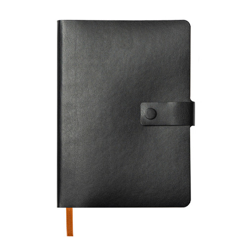 Ежедневник недатированный STELLAR, формат А5 (черный, оранжевый)