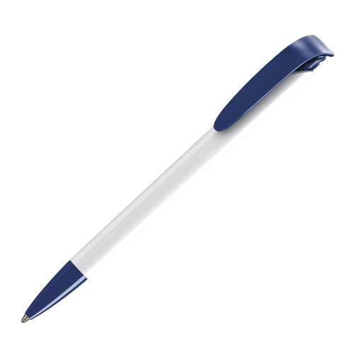 Ручка шариковая JONA, белый/синий