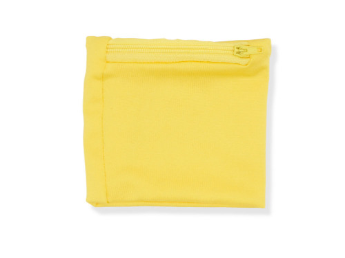 Эластичный браслет с карманом на молнии SPEED, желтый
