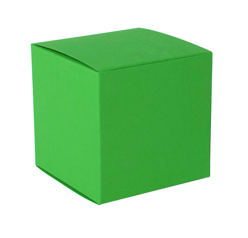 Коробка подарочная CUBE (зеленое яблоко)