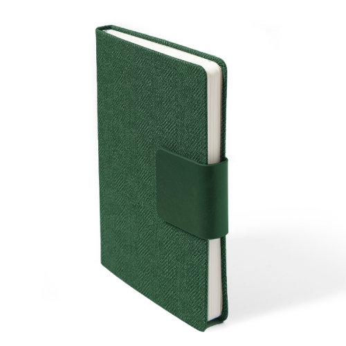 Ежедневник недатированный Mod, формат А5, в линейку (зеленый)