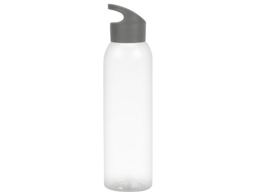 Бутылка для воды Plain 2 630 мл, прозрачный/серый