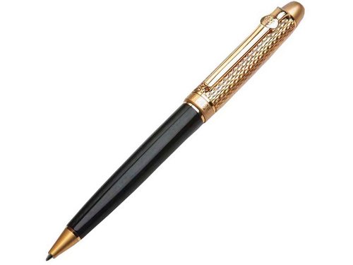 Ручка шариковая Duke Viceroy в футляре, черный/золотистый