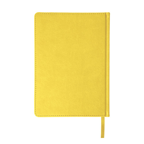 Ежедневник недатированный Bliss,  формат А5, в линейку (желтый)