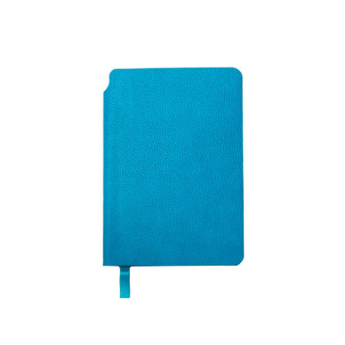 Ежедневник недатированный SALLY, A6, голубой, кремовый блок (голубой)