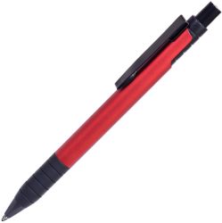 Ручка шариковая с грипом TOWER (красный, черный)