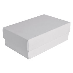 Коробка картонная, "COLOR" 11,5*6*17 см: белый (белый)