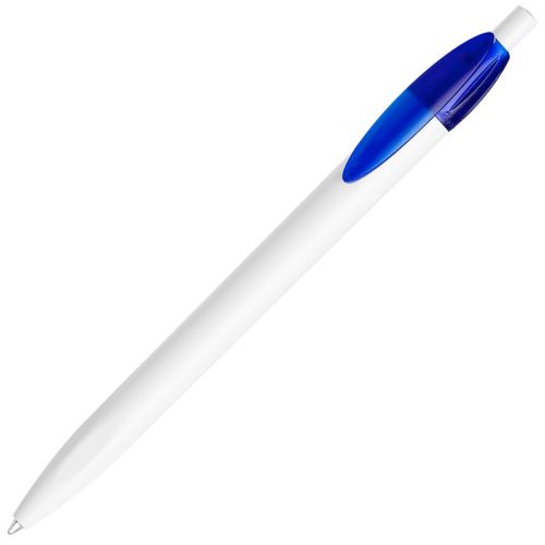 Ручка шариковая X-1 (белый, синий)