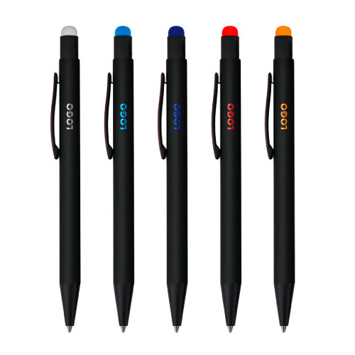 Ручка шариковая Raven, черный с синим