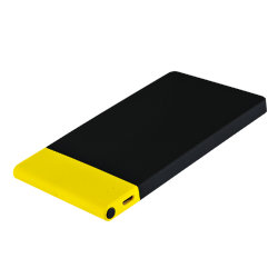 Внешний аккумулятор, Aurora PB, 4600  mAh, черный/желтый, подарочная упаковка