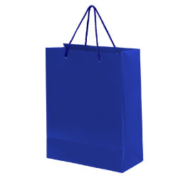 Пакет подарочный BIG GLAM 32х12х43 см, синий (синий)
