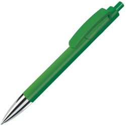 Ручка шариковая TRIS CHROME (зеленый, серебристый)