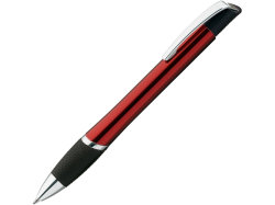 Ручка шариковая металлическая OPERA, синий, 1мм, красный