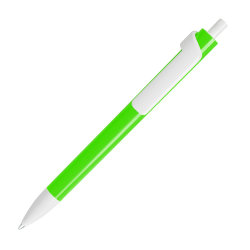 Ручка шариковая FORTE NEON (зеленое яблоко, белый)
