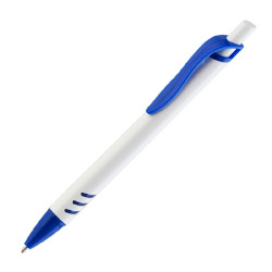Ручка шариковая "Boston", белый с синим