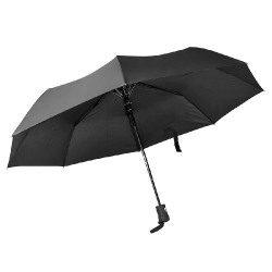 Зонт складной "Hebol", полуавтомат (черный)