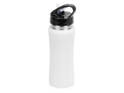 Бутылка спортивная Коста-Рика 600мл, белый (P)