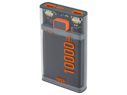 Внешний аккумулятор CORE X, 10000 mAh, черный