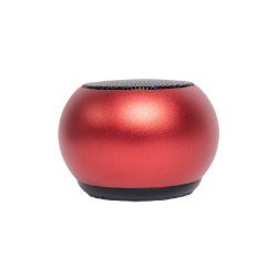 Портативная mini Bluetooth-колонка Sound Burger "Ellipse" красная (красный)
