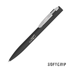 Ручка шариковая "Lip SOFTGRIP", черный с серебристым