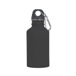 Бутылка для воды "Финиш", покрытие soft touch 500 мл, черный
